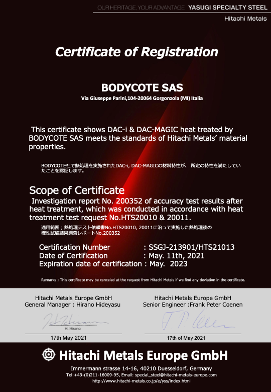 HT Certificate DAC-MAGIC DAC-i (Bodycote) - rev2_signed